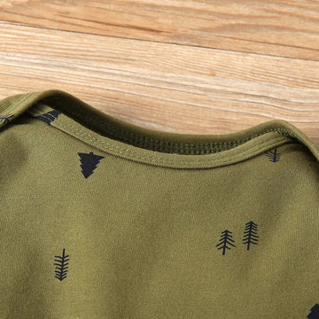 Baby Boys Stylish 3Pc Vest, Cotton Bodysuit and Pant Sets. Ages 3M~24M